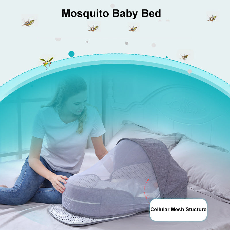 Cama Nido de Viaje Multifunción