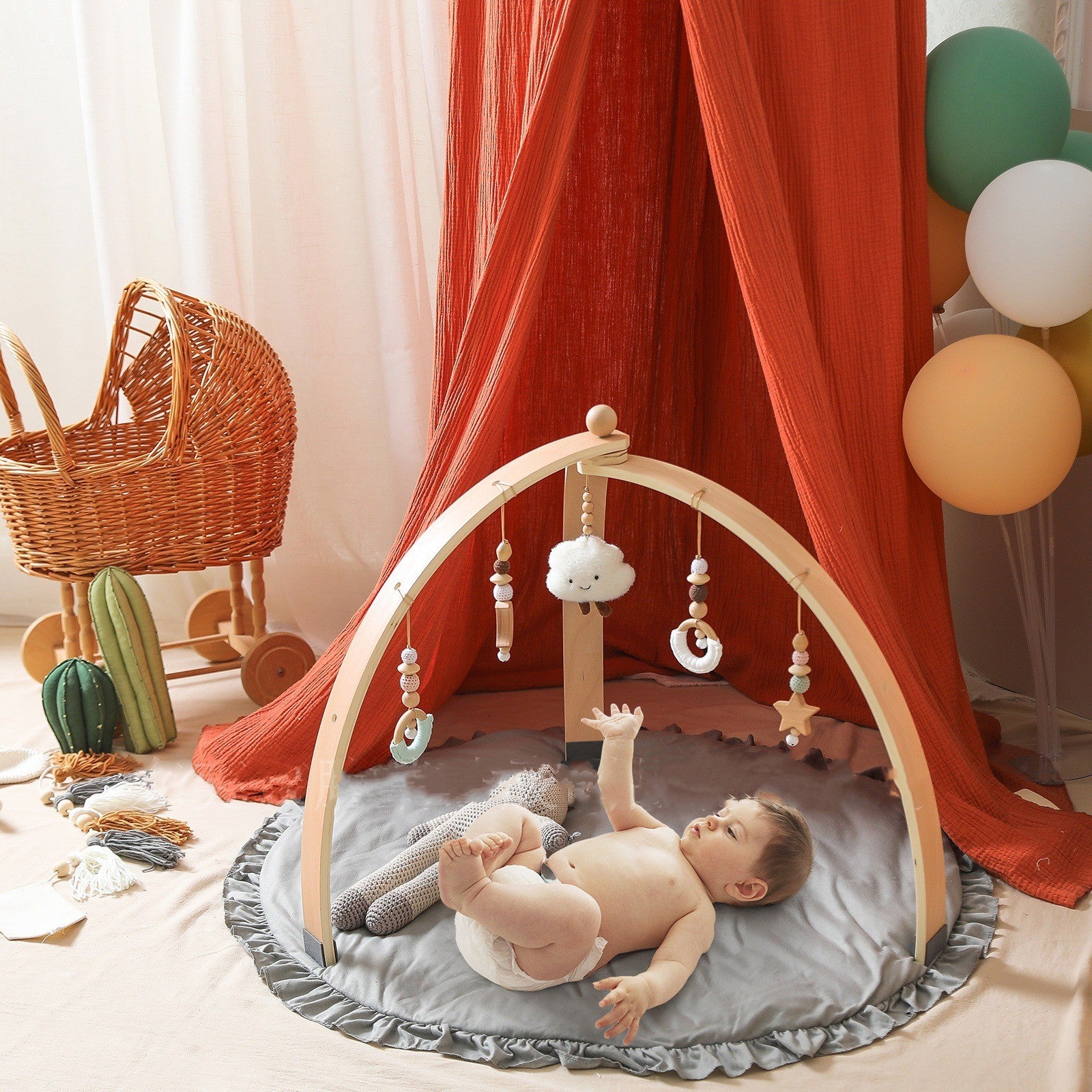 Gimnasio de Madera para Bebés
